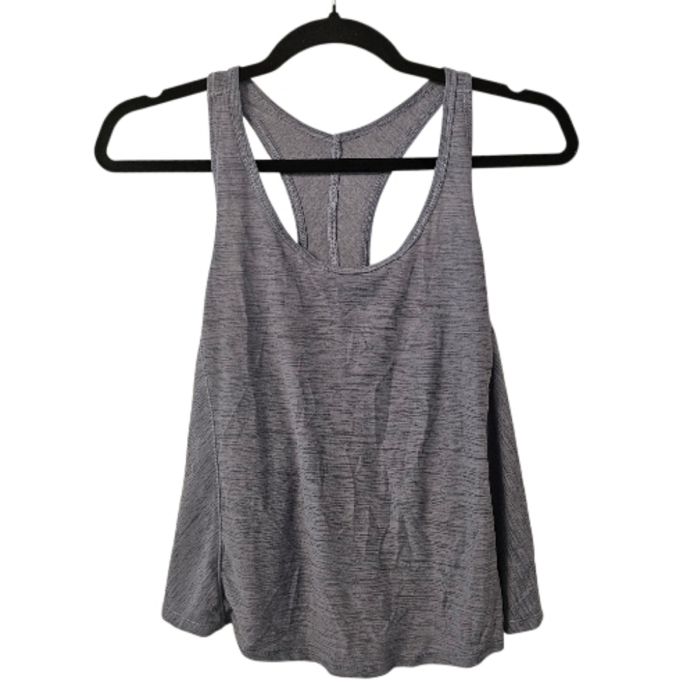 Blue Old Navy Women's Breath ON Cropped Racerback Tank Top